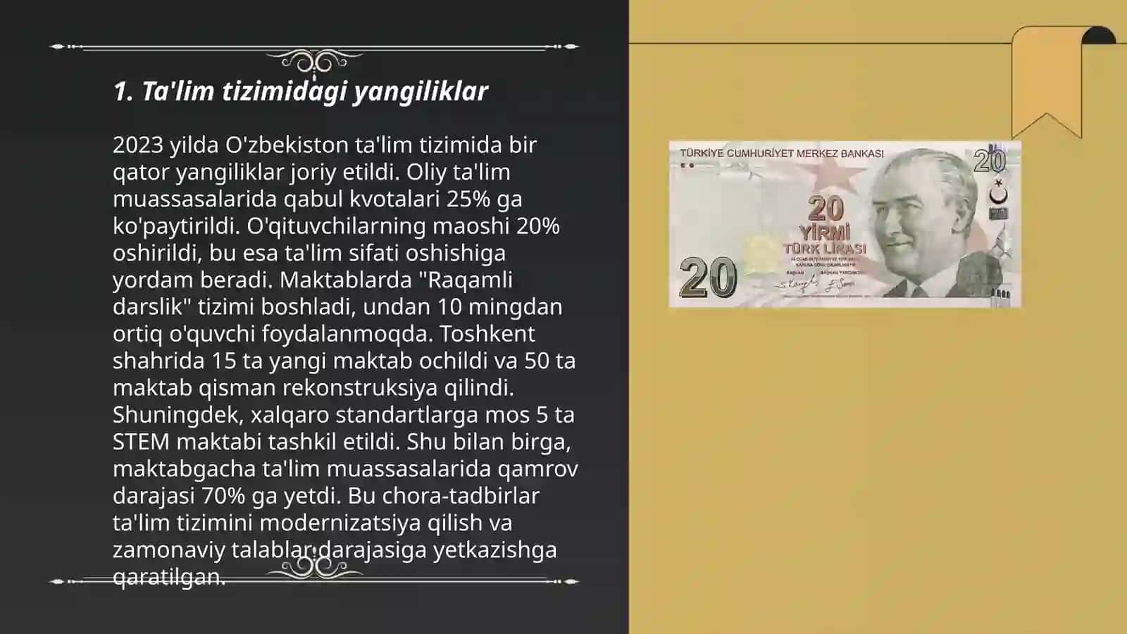 Ta'lim tizimi yangiliklari 3