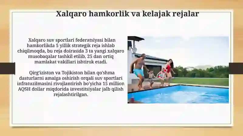 Milliy ochiq suv o'yinlari turlari 3