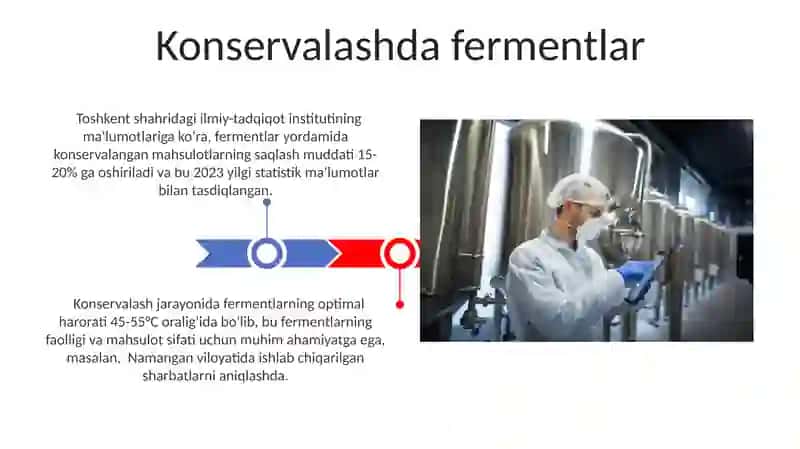 Oziq-ovqat sanoatida fermentlardan foydalanish 3