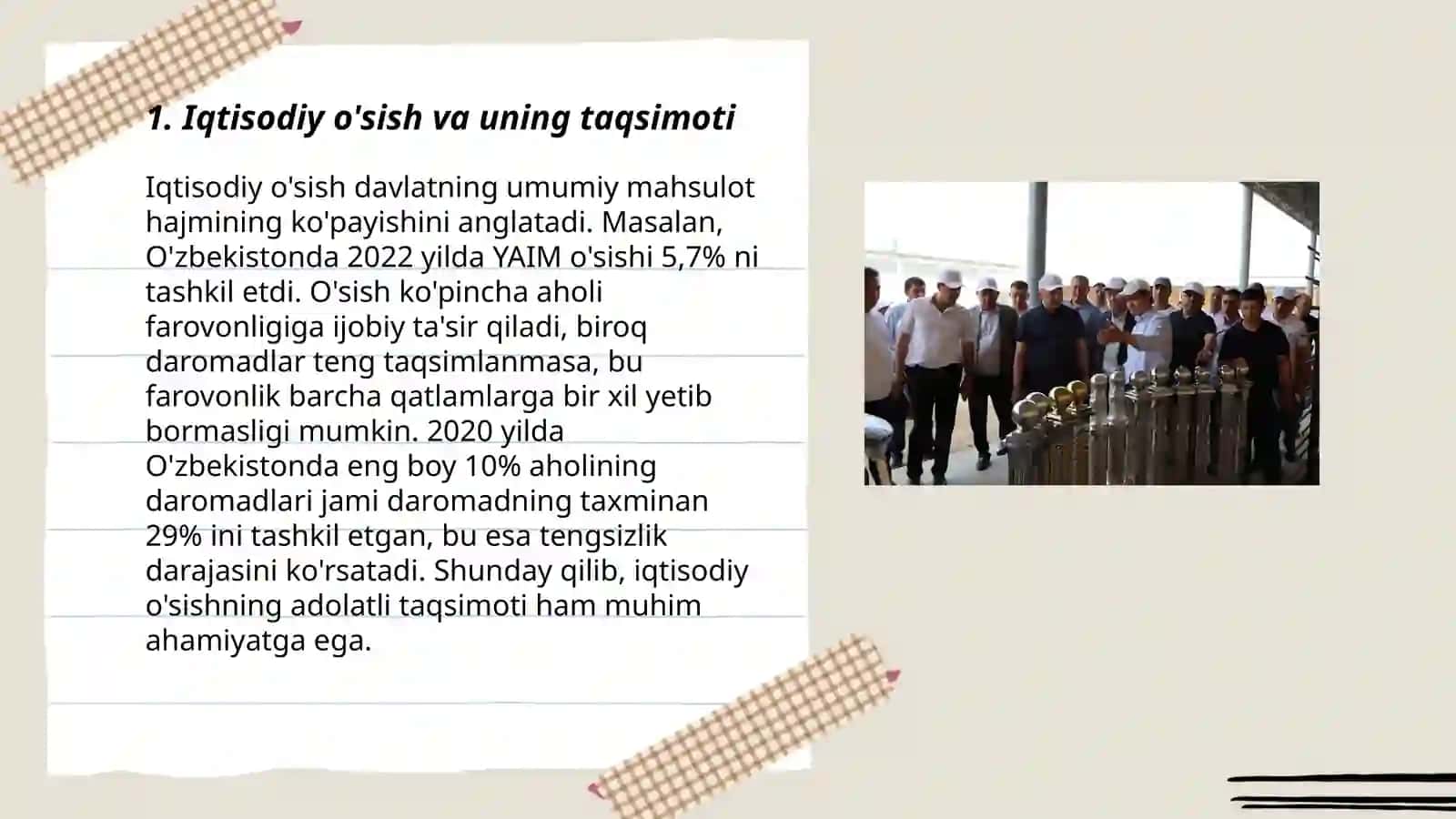 Daromadlar tengsizligi va kambag'allikni qisqartirish 3