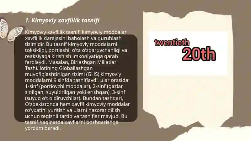 Ishlab chiqarish muhitidagi kimyoviy omillarga ta'rif 3