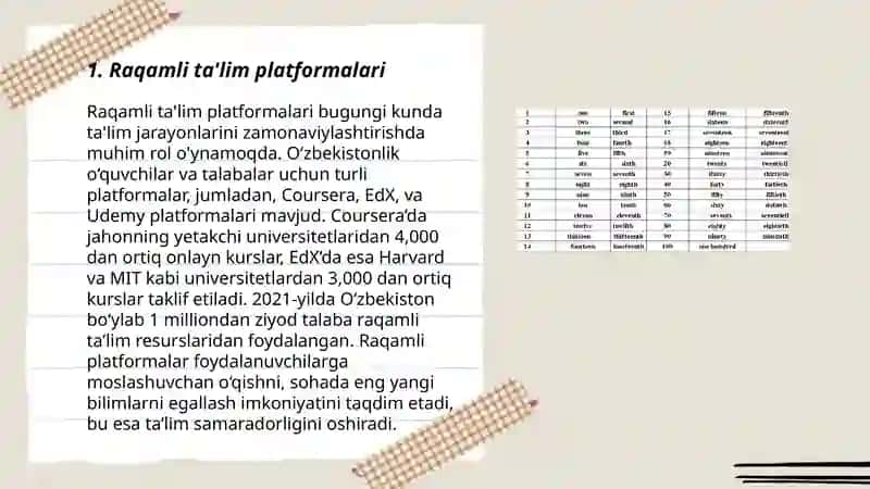 Elektron ta'lim rivojining yetakchi tendensiyalari 3