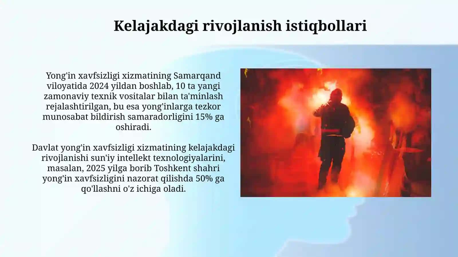Davlat yong'in xavfsizligi xizmati tarkibini tashkil etish 3