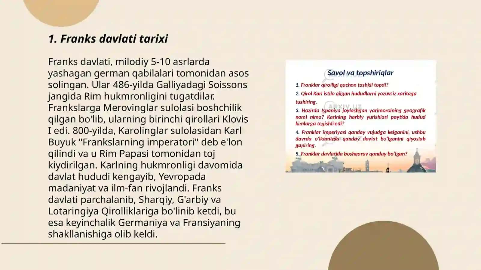 Franks davlati tarixi 3
