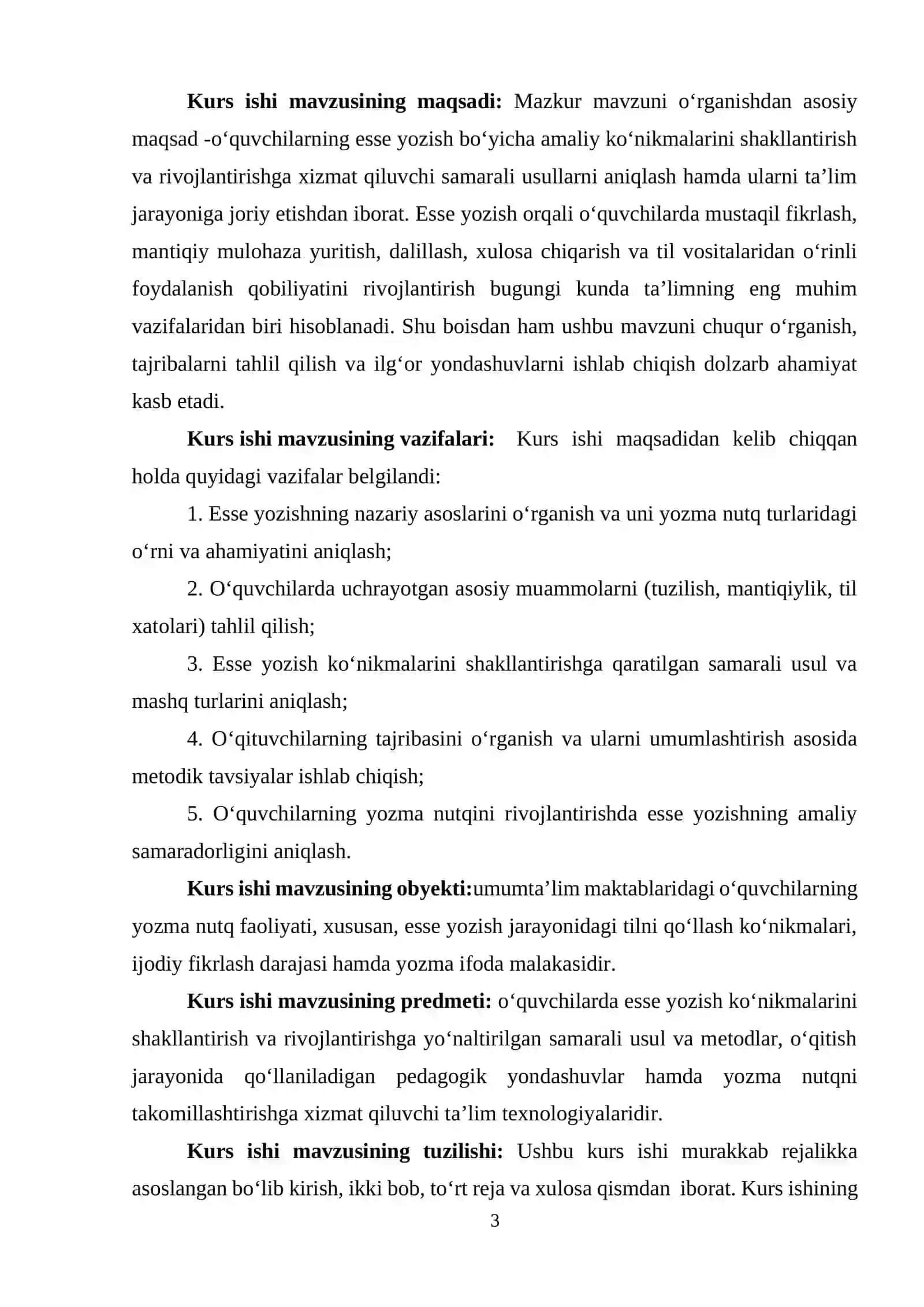 ESSE YOZISH KO‘NIKMALARINI RIVOJLANTIRISHNING NAZARIY ASOSLARI 3
