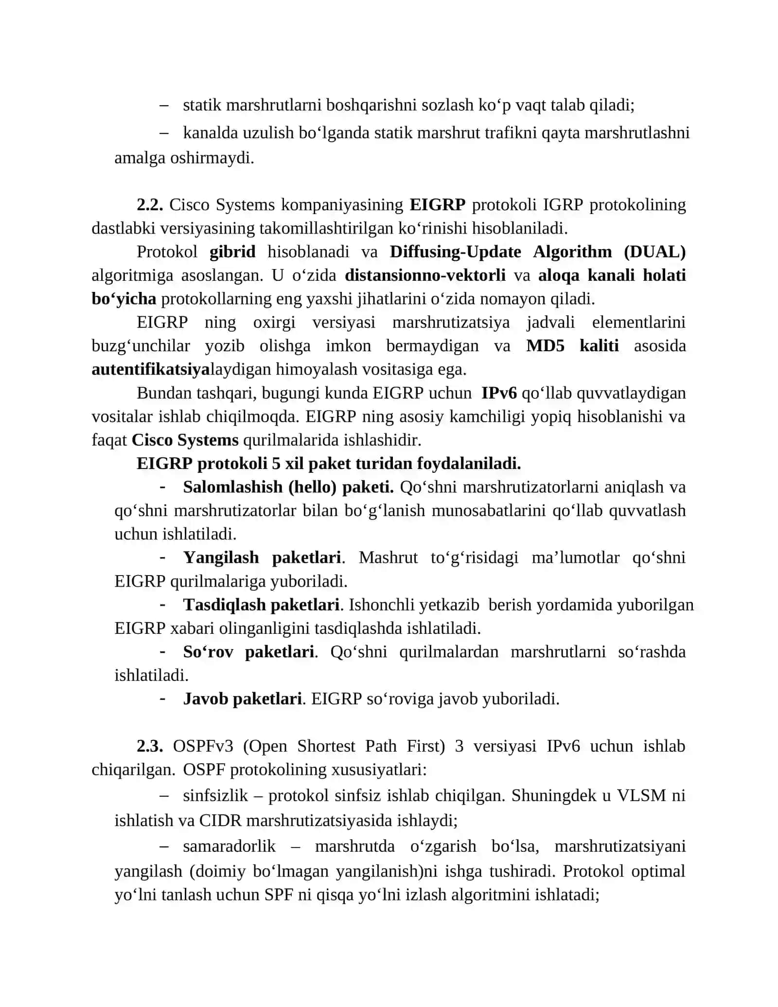 CISCO PACKET TRACER DASTURIDA WAN TARMOQLARINI LOYIHALASH. STATIK VA DINAMIK MARSHRUTLASH 3