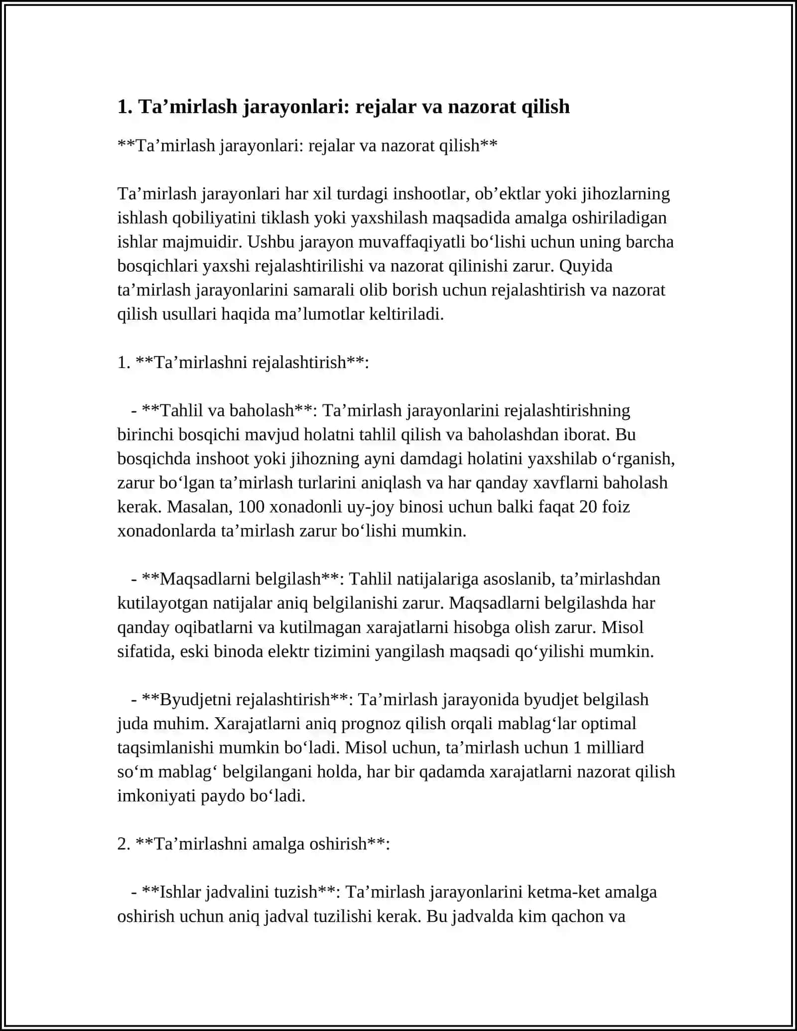 BINOLARNING KANALIZATSIYA TIZIMLARINI TA'MIRLASH 3