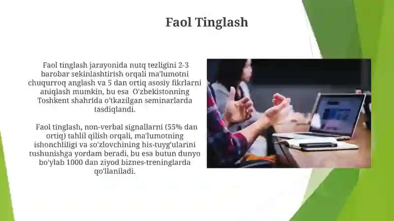Muloqot koʻnikmalari 3