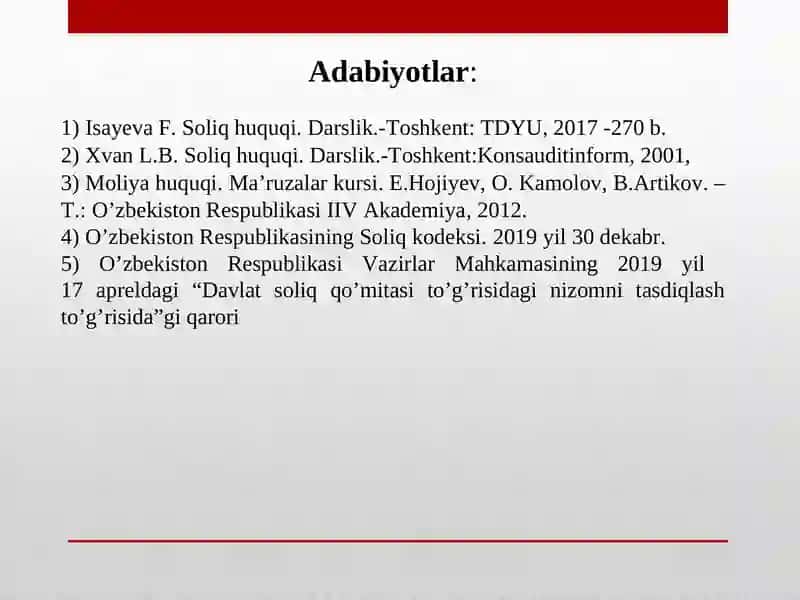 Umumdavlat soliqlarining umumiy tavsifi 3