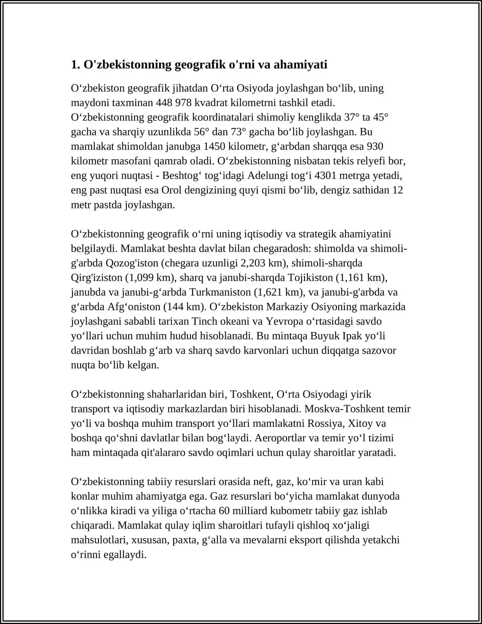 O'ZBEKISTON BUYUK DAVLAT 3
