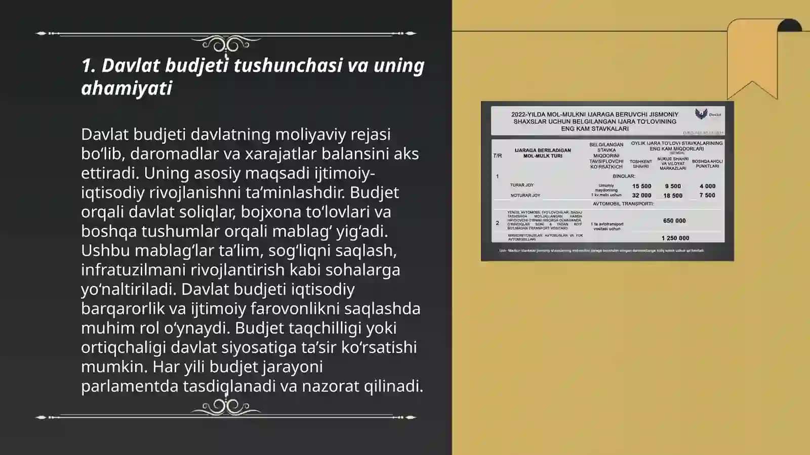 Davlat budjeti va davlat maqsadli jamg‘armalari budjeti harajatlarining analitik va sintetik hisobi 3
