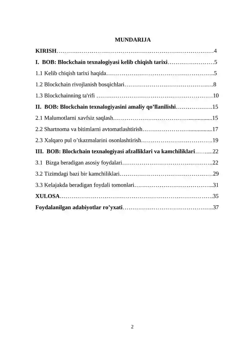 BLOCKCHAIN ASOSLARI: ODDIY BLOKCHEYN TUZILMASINI MODELLASHTIRISH 3