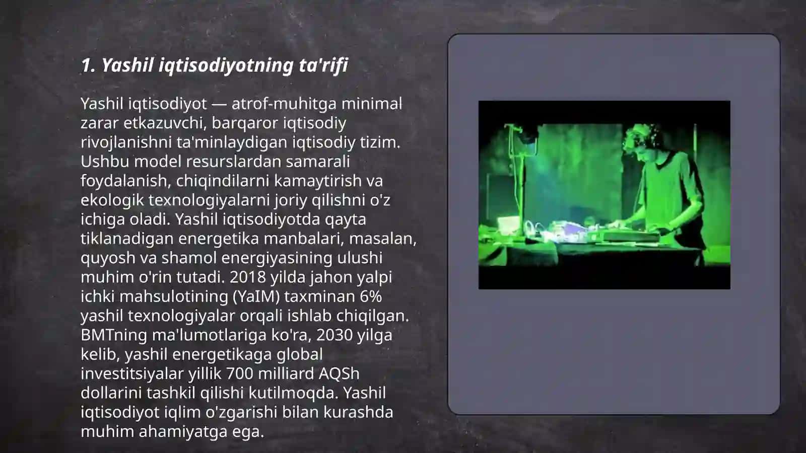 Yashil iqtisodiyot konseptsiyasining mohiyati va rivojlanishi bosqichlari 3