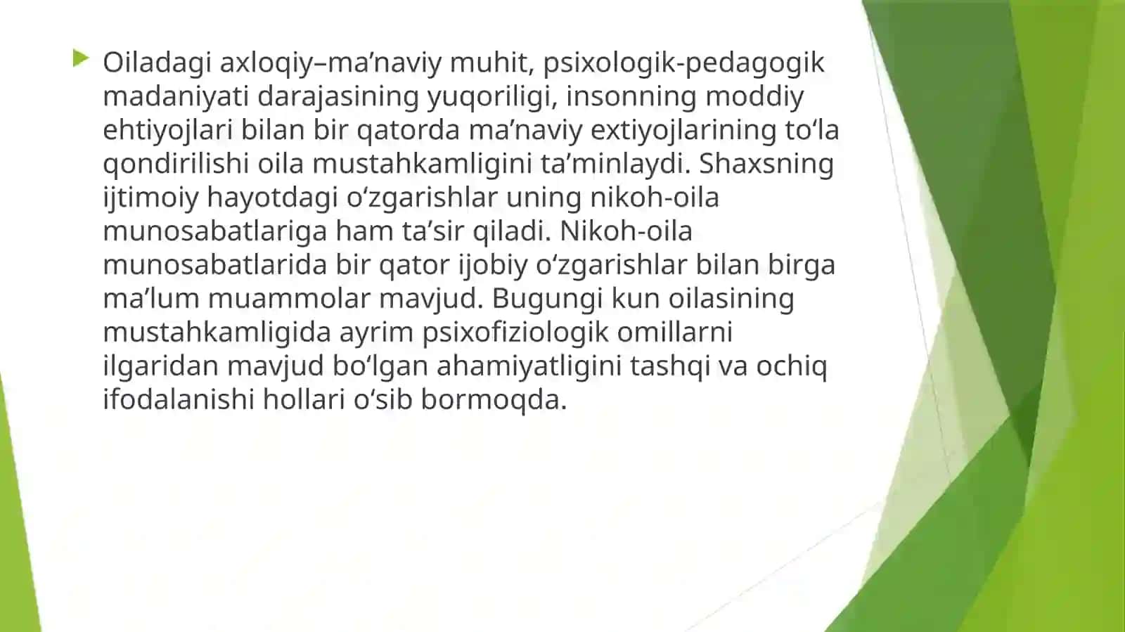 Shaxs yetukligi va oilaviy munosabatlarni kо‘rinishi 3
