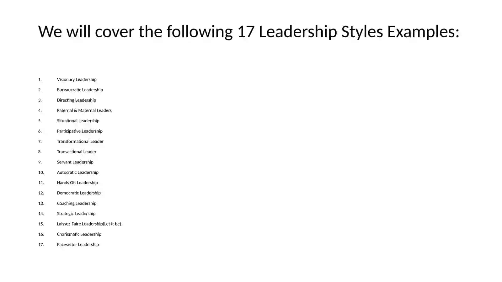 Leadership Styles 3
