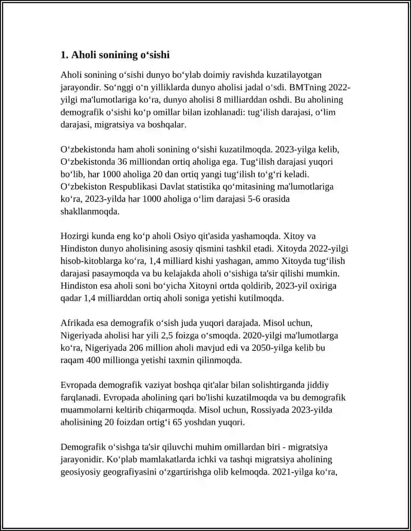 OʻZBEKISTON RESPUBLIKASIDAGI IJTIMOIY-IQTISODIY OʻZGARISHLAR 3