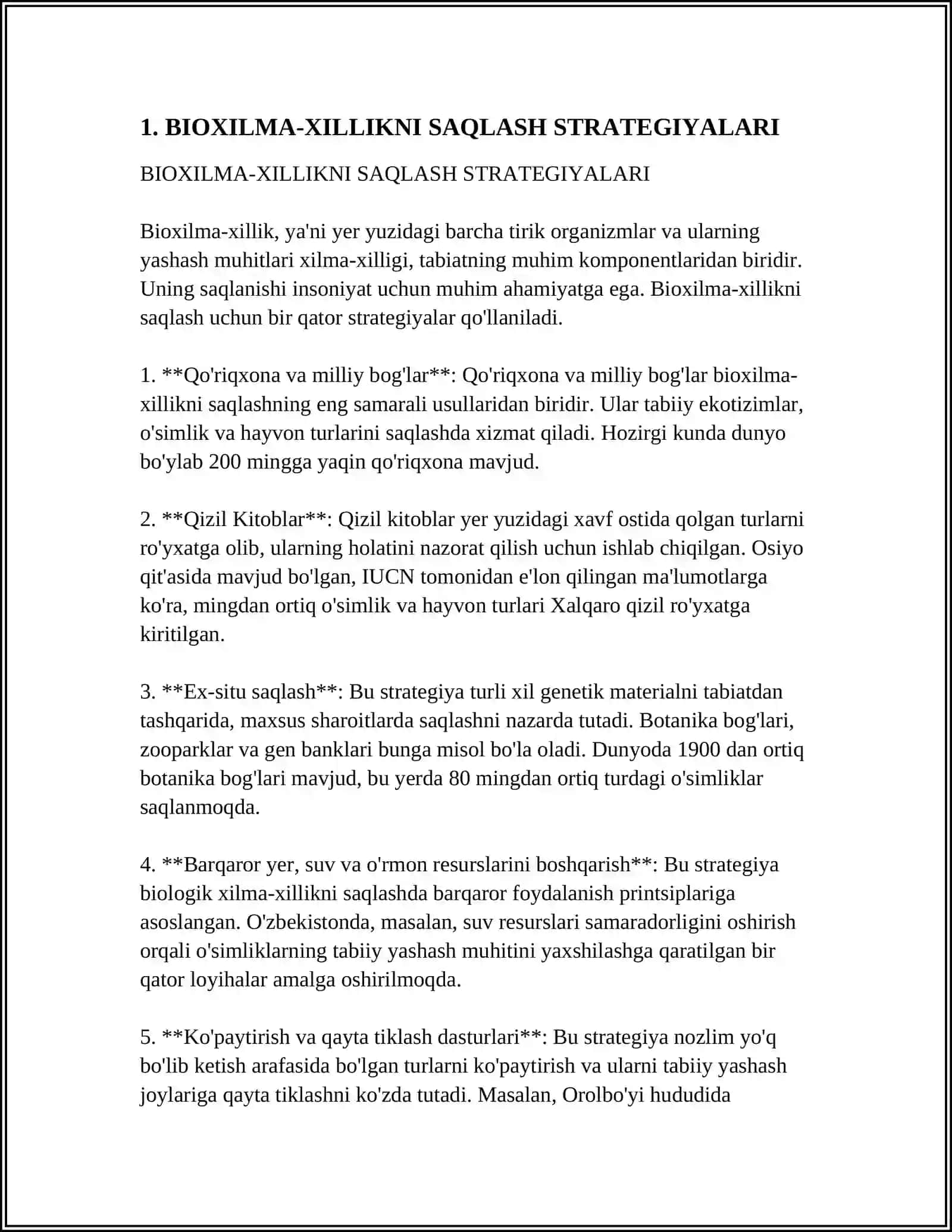 BIOXILMA-XILLIK VA ATROF MUHIT MYHOFAZASI 3