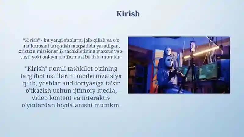 Missionerlik targ`botida uslub va vositalarning zamonaviylashuvi:kibermakondamafkuraviytahdidlar 3