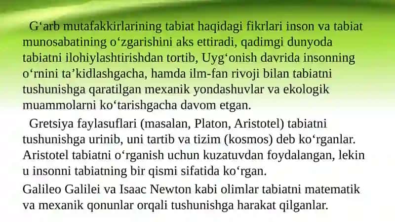 Boshlang'ich sinf o'quvchilarini tabiat bilan tanishtirish 3
