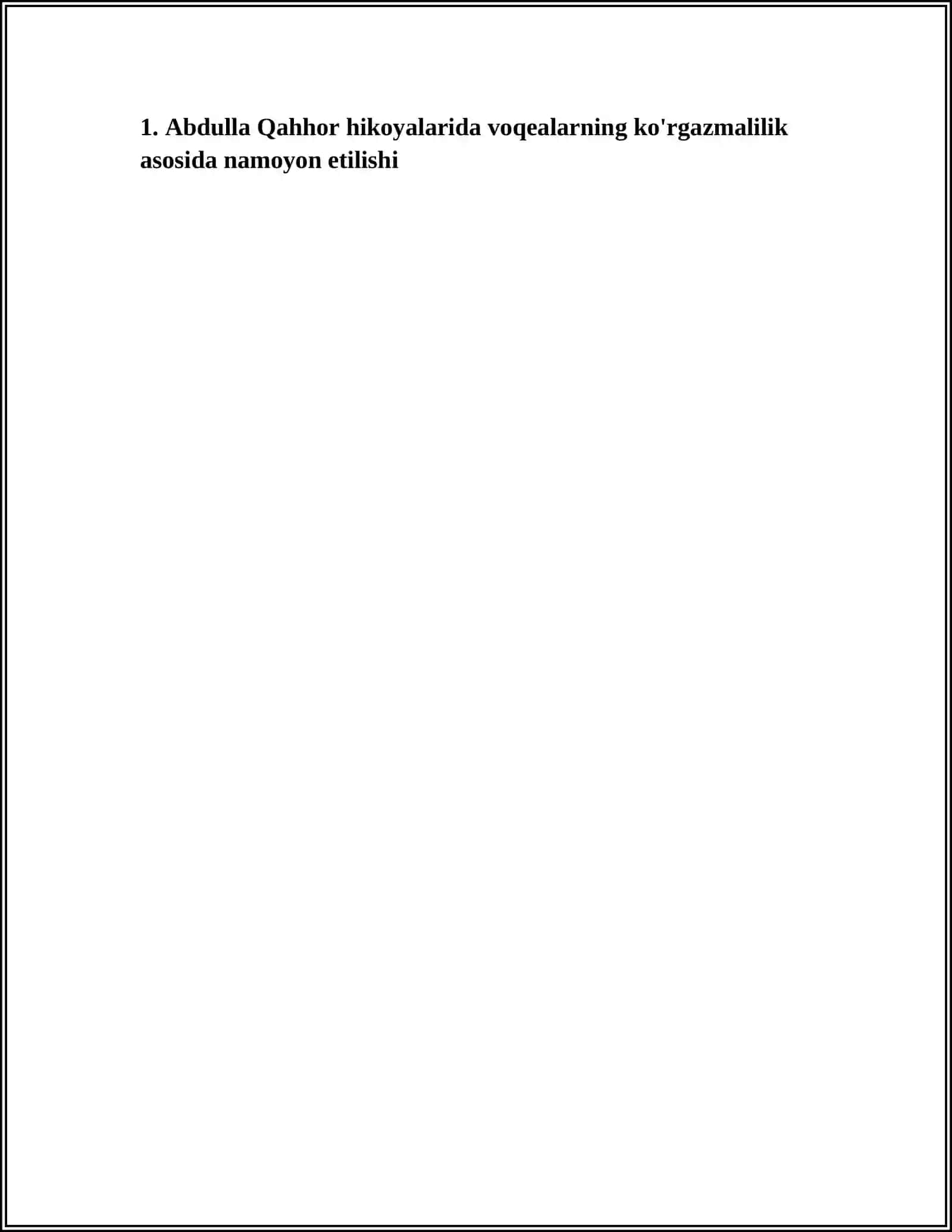 ABDULLA QAHHOR HIKOYALARINI KO'RGAZMALILIK ASOSIDA O'RGANISH 3
