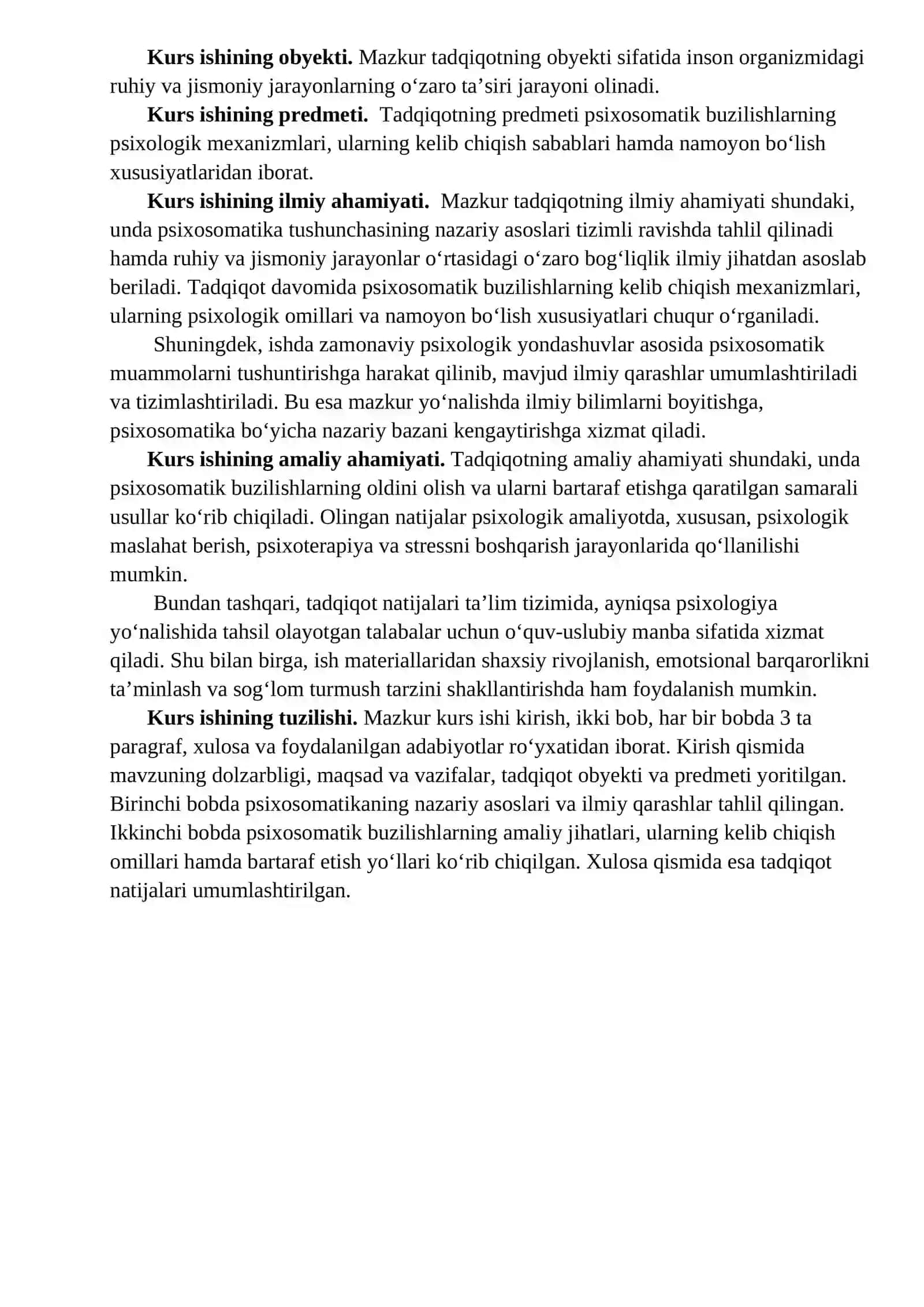 PSIXOSOMATIK KASALLIKLAR: RUHIY OMILLAR TAʼSIRI 3