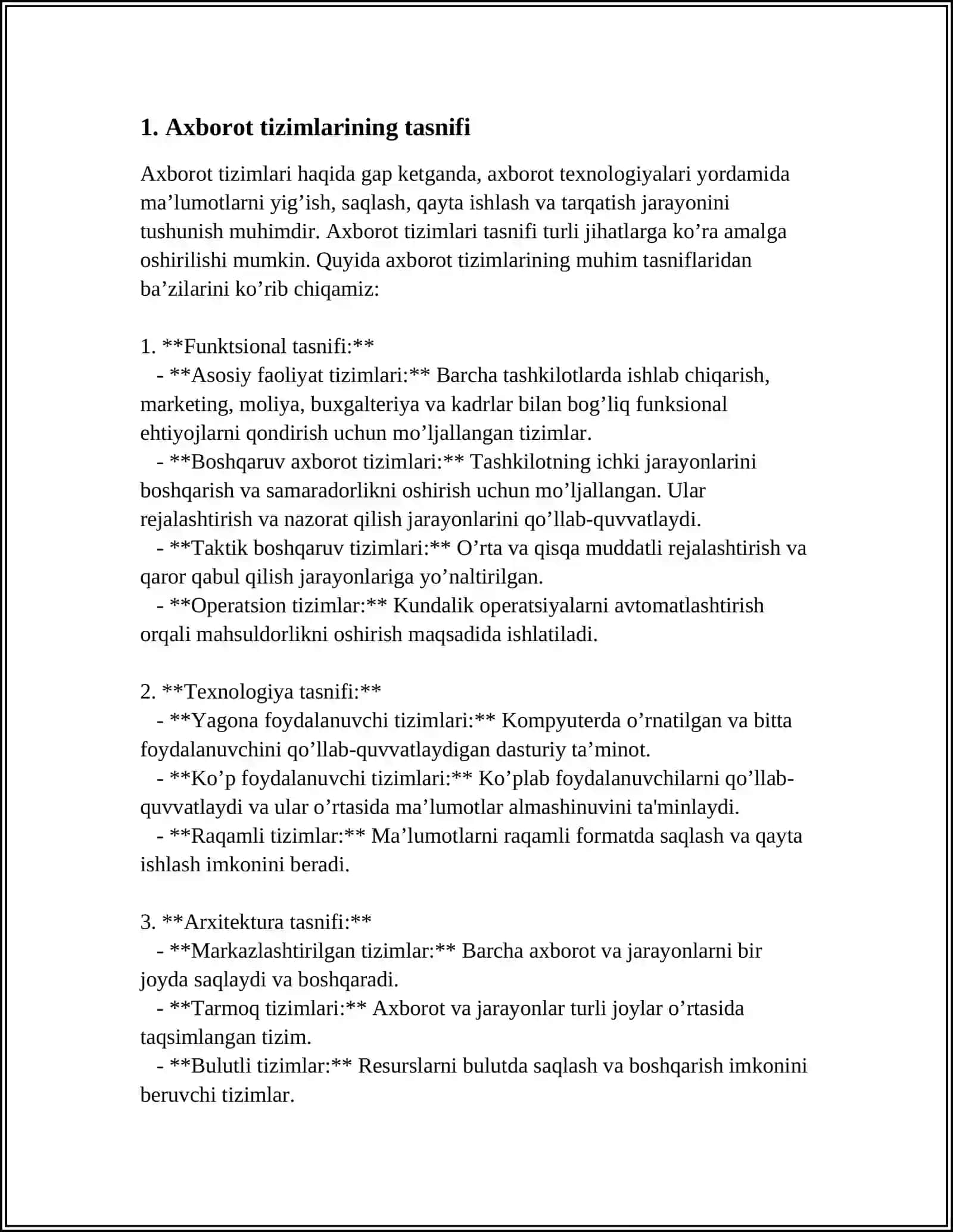 ISITISH TIZIMINING ASOSIY TURLARI 3
