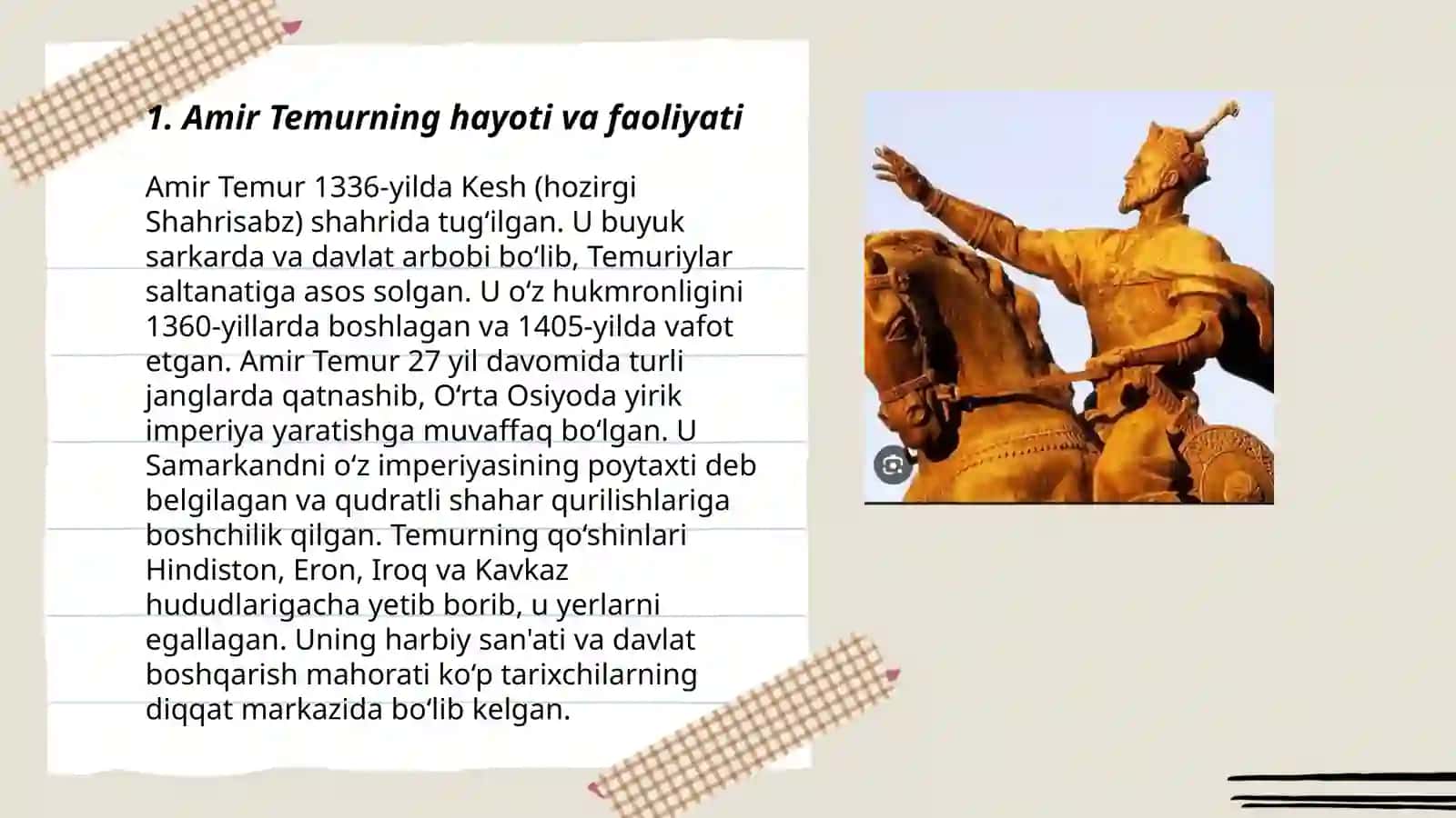 Amir Temur buyuk davlat arbobi 3
