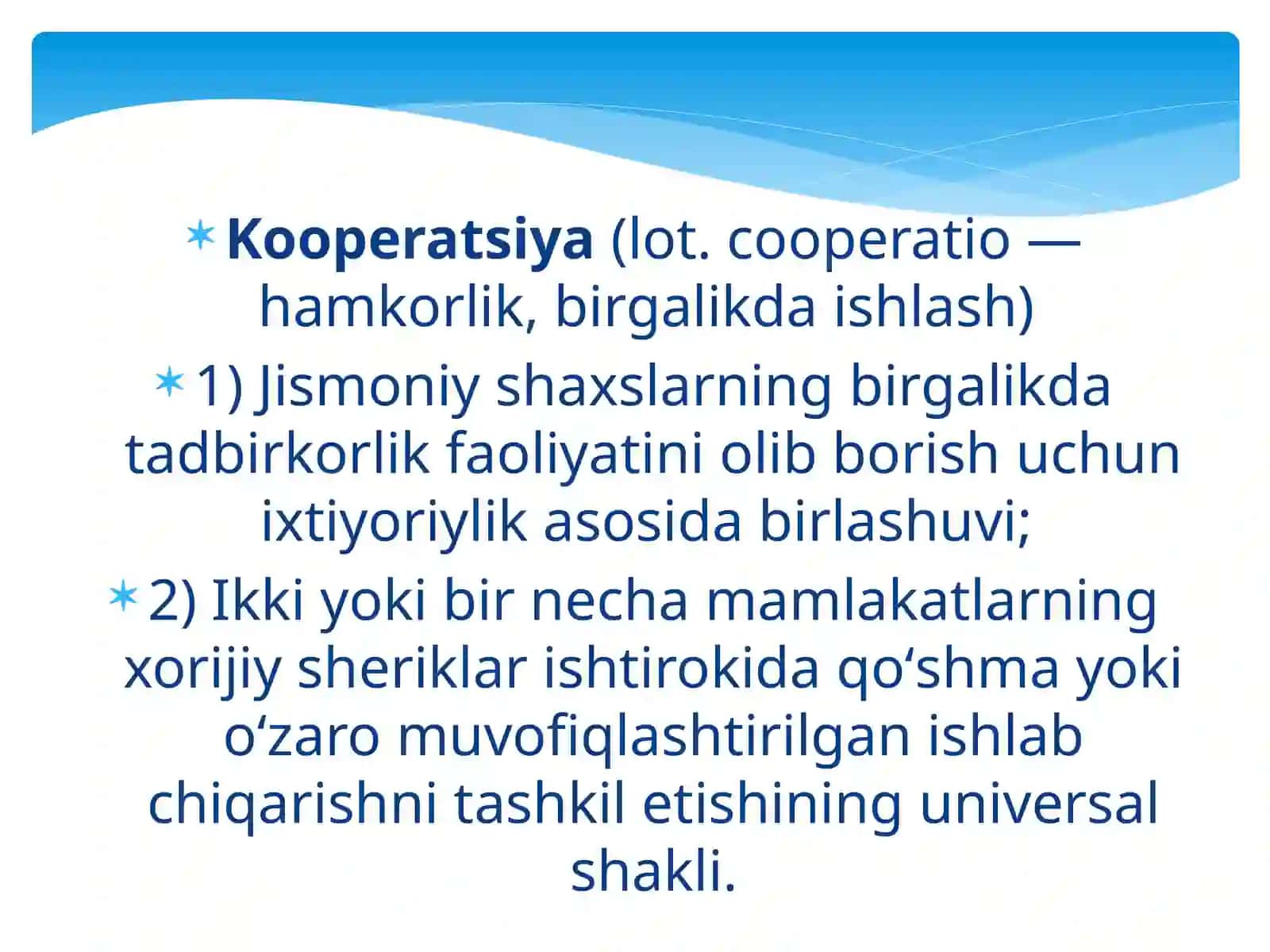 Menejmentning rivojlanish tarixi va hozirgi holati. 3