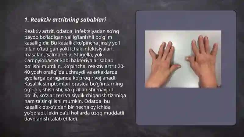 Reaktiv artrit 3