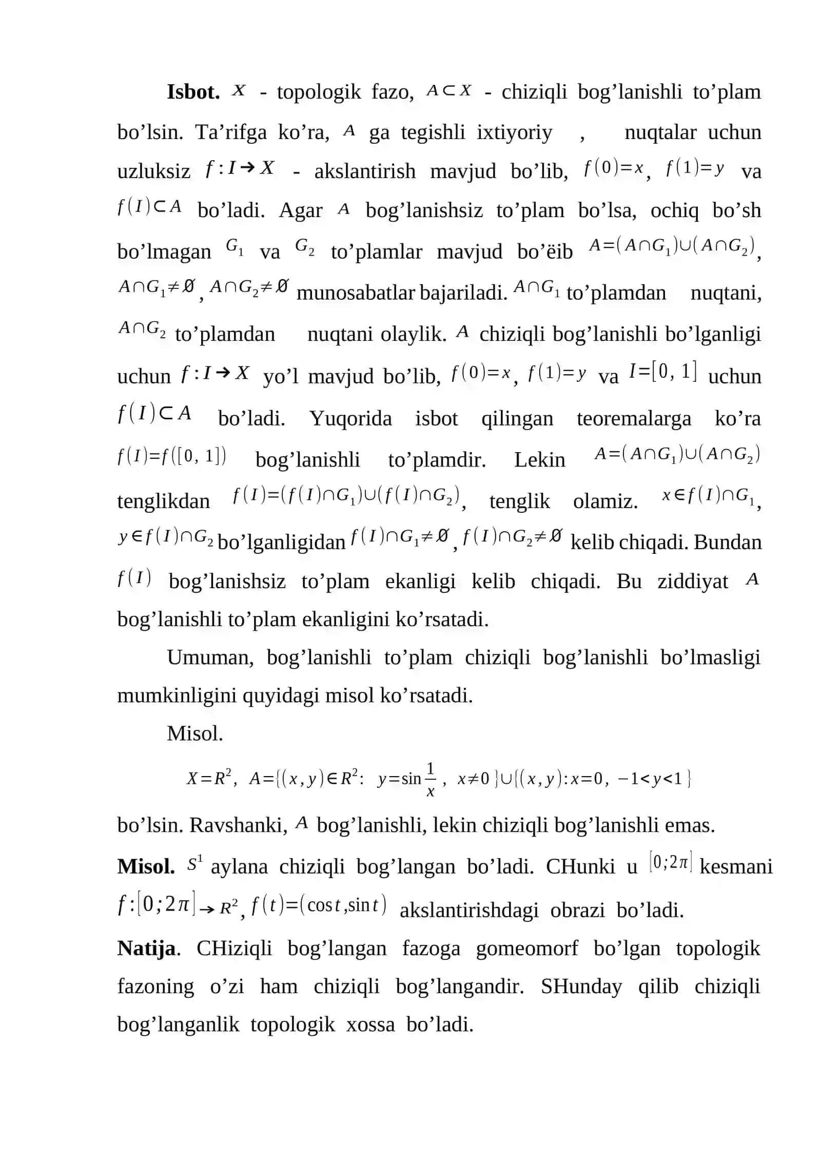 Chiziqli bog’lamlilik 3