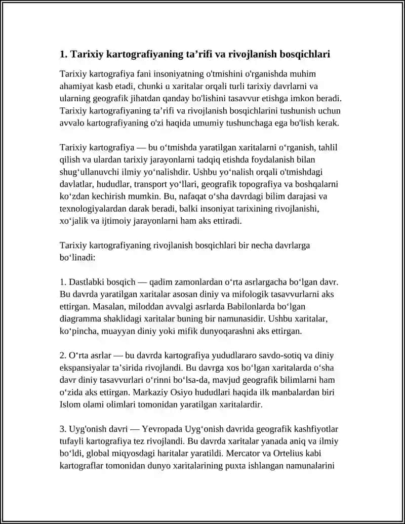 TARIXIY KARTOGRAFIYA VA UNING XUSUSIYATLARI 3