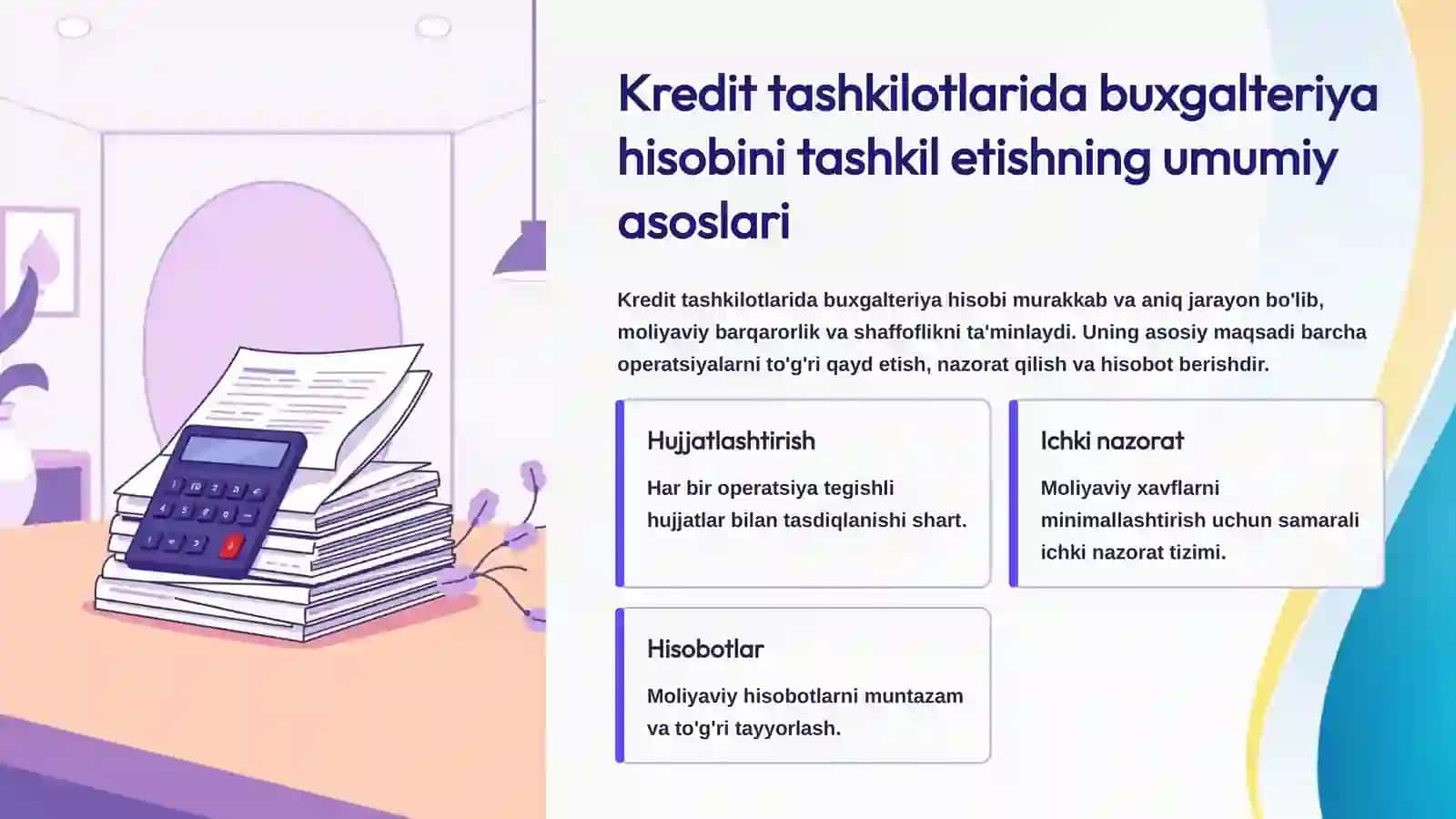 Lombard xizmatlarini ko'rsatuvchi sub'ektlarda buxgalteriya hisobi 3