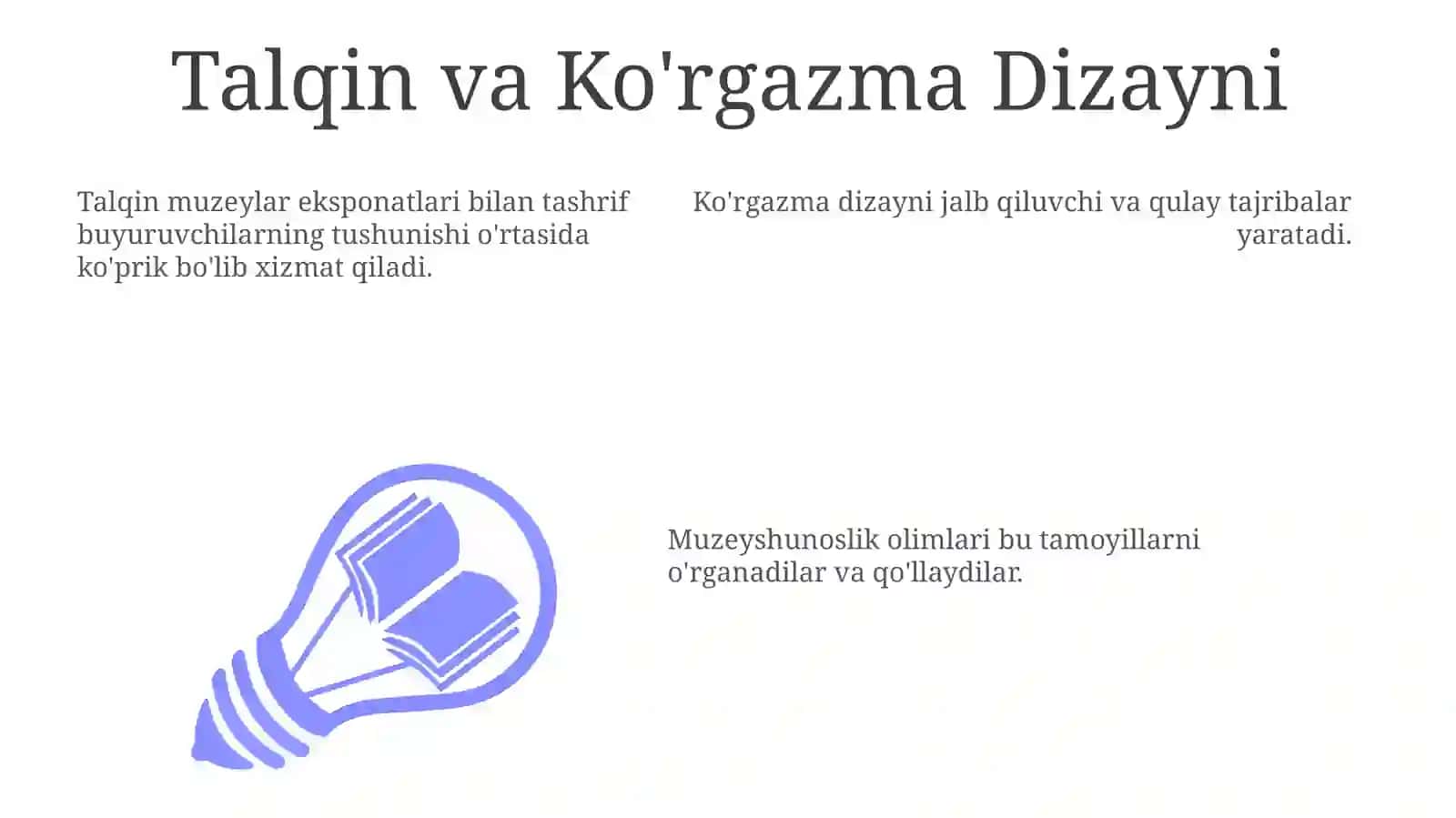 Muzeyshunoslikning Kelajagi 3