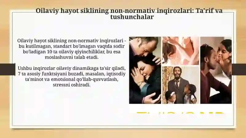 Oilaviy hayot siklining nonormativ krizislari 3