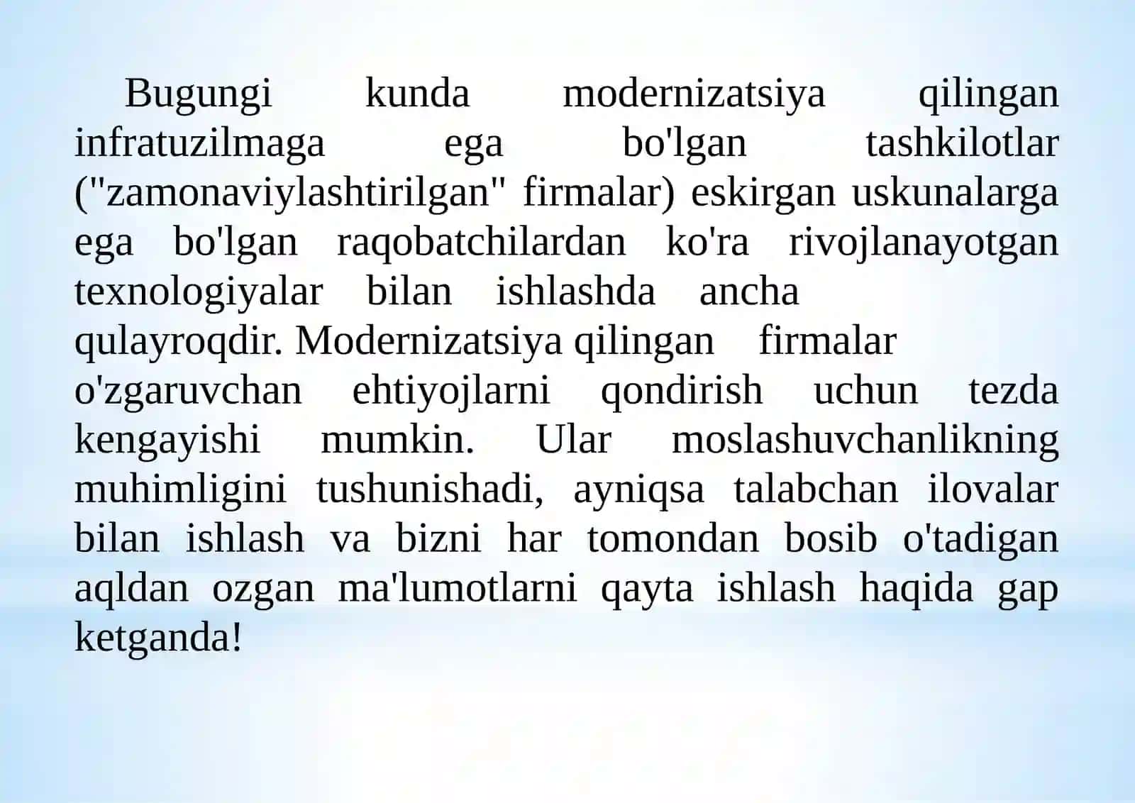 Ma’lumotlarga ishlov berish markazi resurslaridan foydalanishda apparat va dasturiy ta’minotning ahamiyati 3
