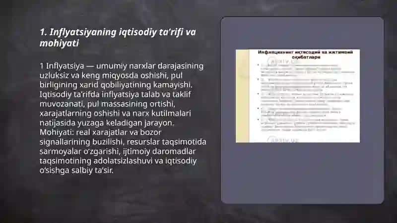 Inflyatsiyaning mohiyati va hisoblanish usullari 3