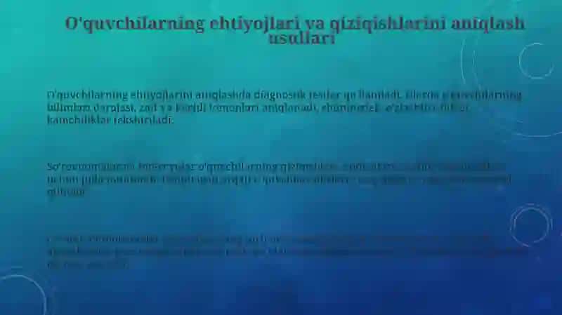 Talabaning taʼlim faoliyatida ehtiyojlar va qiziqishlar - faollikning manbai sifatida 3