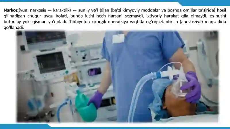 Anesteziya Apparati haqida 3