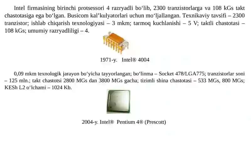 Kompyuterli loyihalashning texnik vositalari 3