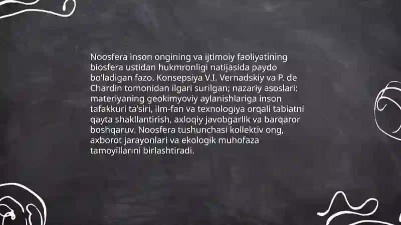 Noosfera tushunchasi va atrof muhit muhofazasi 3