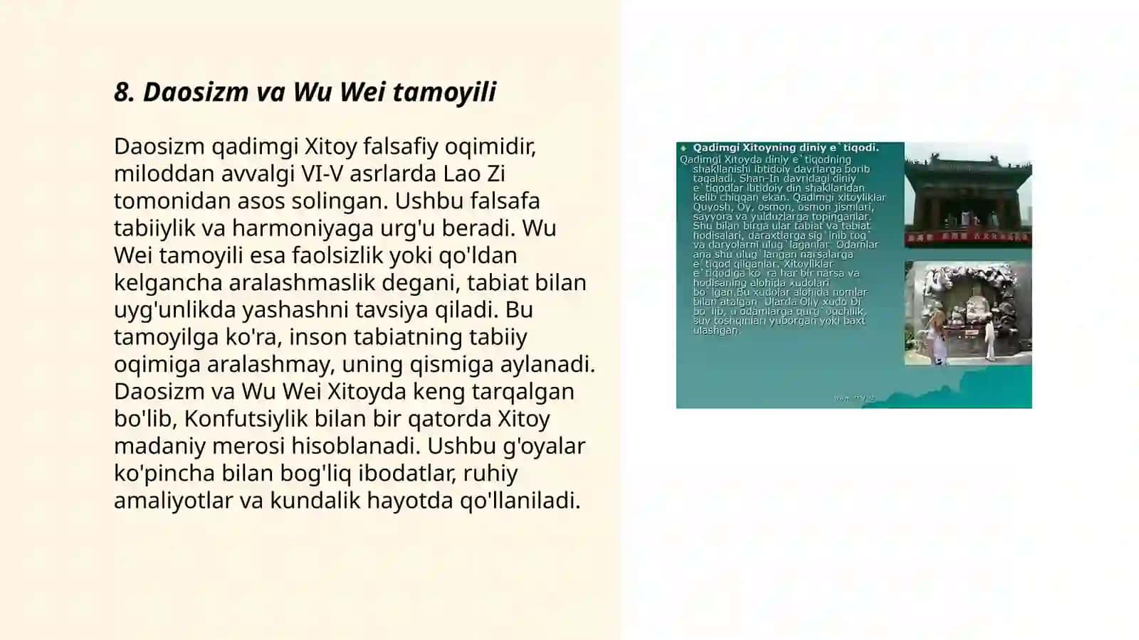 Daosizm va Wu Wei tamoyili 3
