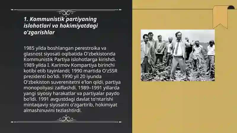 O'zbekistondagi ijtimoiy siyosiy vaziyat 3