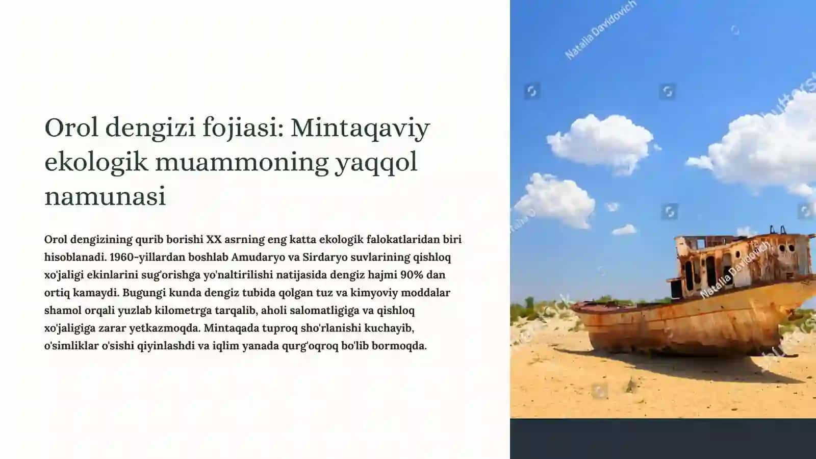 Ekologik muammolar: Sabablari, salbiy ta'sirlari va ularni oldini olish yo'llari 3