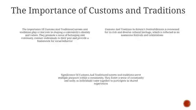 Customs And Tradition In Britain'S Festivals 3