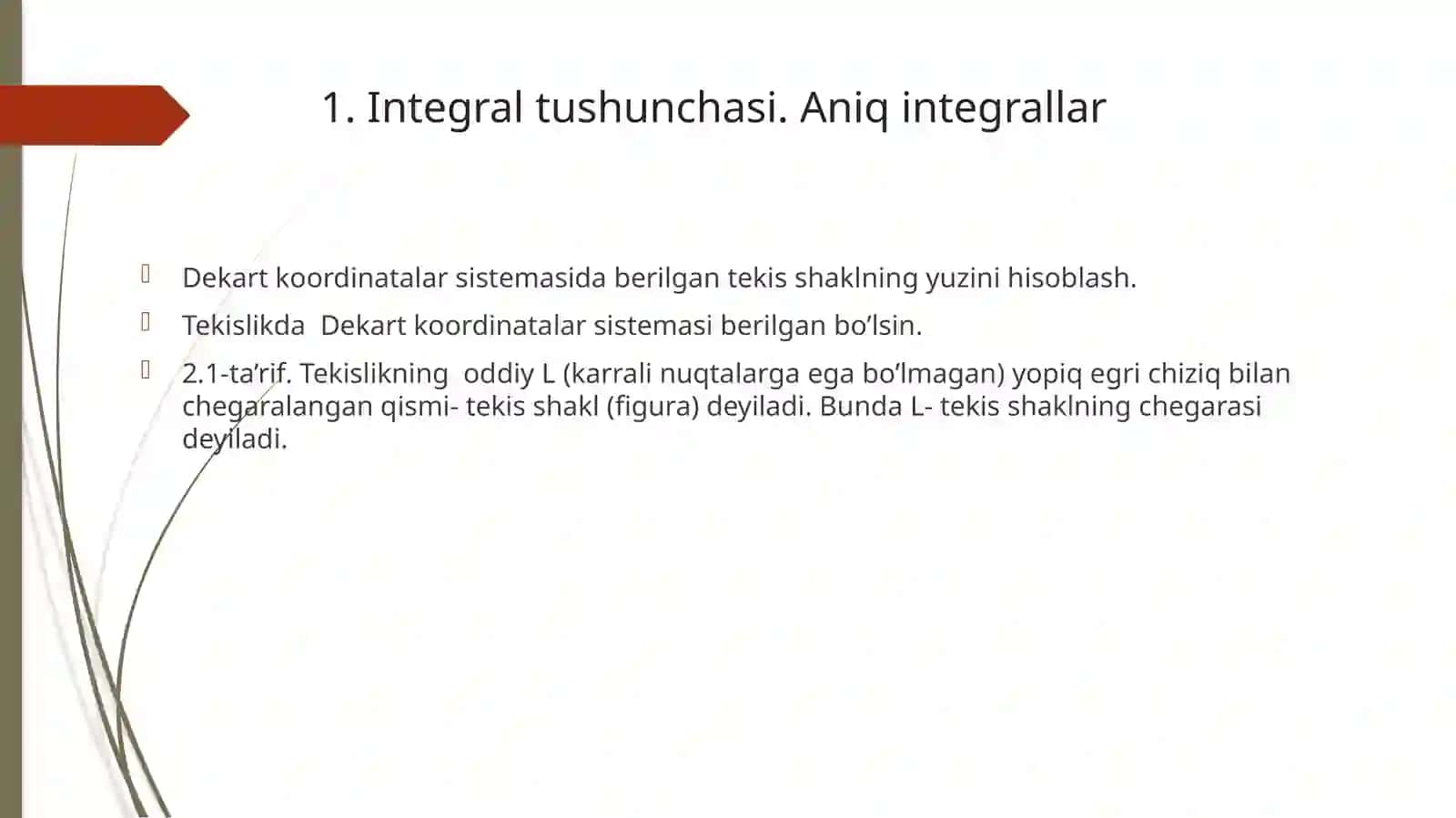 Elliptik integrallar 3