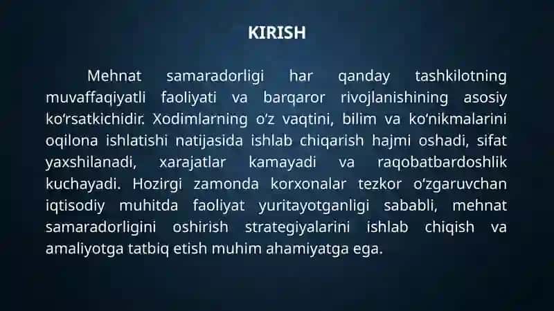 Mehnatsamaradorliginioshirish strategiyalari 3