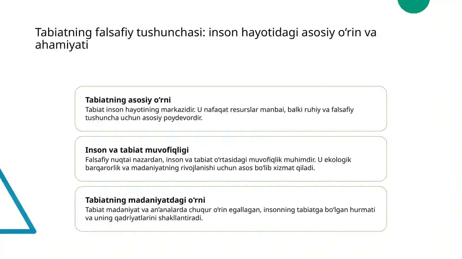 Tabiatni falsafiy tushunishning ahamiyati va ekologik tarbiya 3
