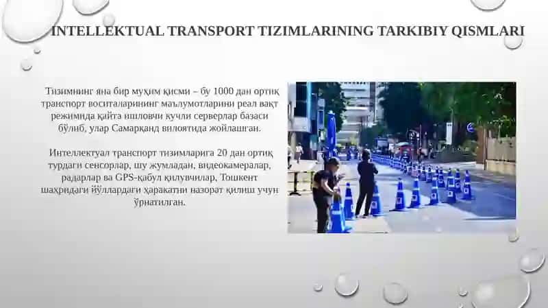 Intellektual transport tizimlarining tarkibiy qismlari 3