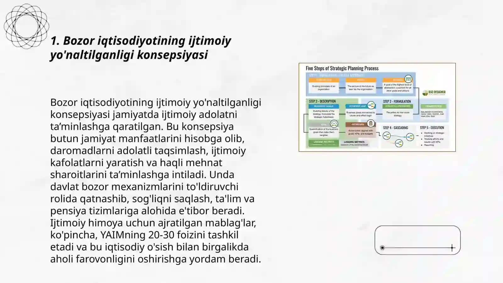 Bozor iqtisodiyotining ijtimoiy yoʻnaltirilganligi va uning Oʻzbekistonga xos xususiyatlari 3