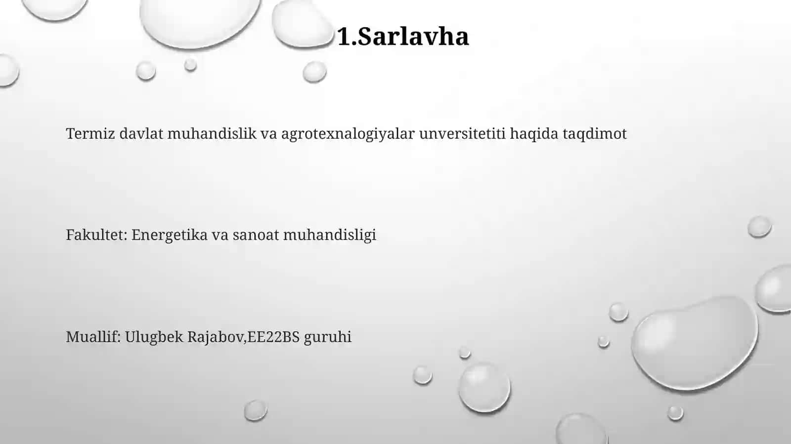 Termiz davlat muhandislik va agrotexnalogiyalar unversitetiti 3